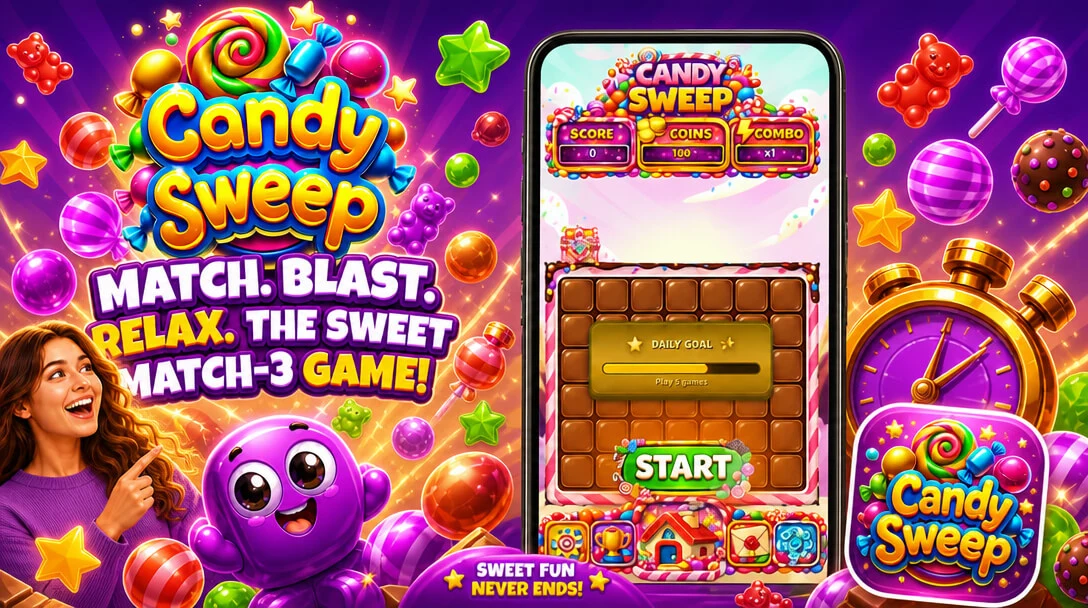 Candy Sweep Puzzle screenshot