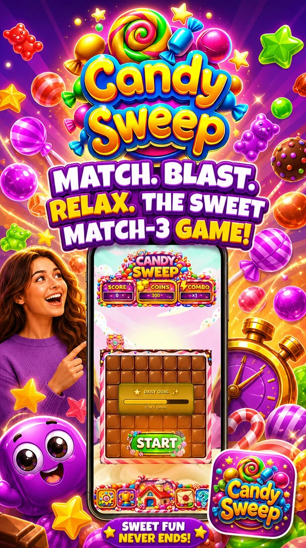 Candy Sweep Puzzle screenshot