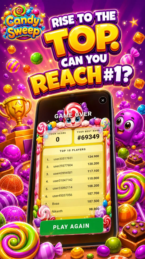 Candy Sweep Puzzle screenshot